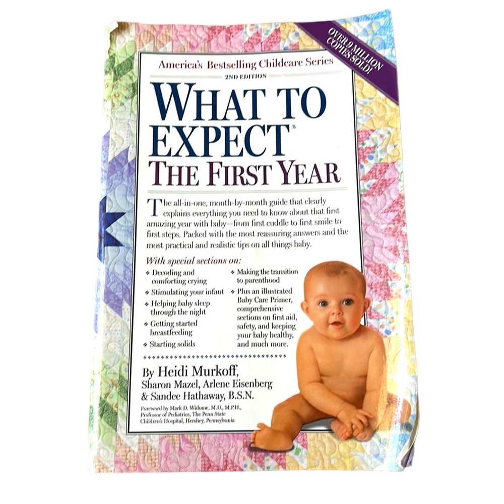 What To Expect The First Year Heidi Murkoff 2nd Edition Book bestselling series